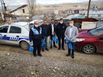 ÇAMAŞIR SUYU - Horasan Belediyesi Vatandaşlara Hijyen Seti Dağıttı