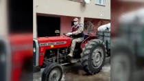 Jandarma Karantinadaki Köye, Vatandaşın Talebi Üzerine Traktörle Saman Götürdü Haberi