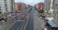 CUMHURİYET MEYDANI - Kızıltepe'de Korona Virüs Sessizliği