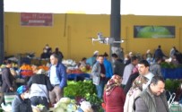 SALı PAZARı - Milas Belediyesi'nden Droneli Önlem