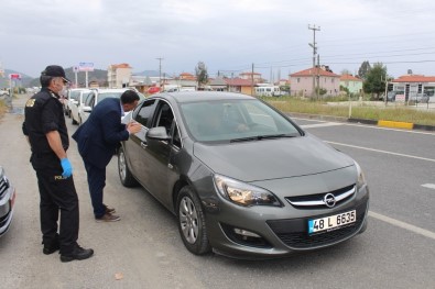 Ortaca'ya Giriş Ve Çıkışlarda Korona Virüs Tedbirleri Arttırıldı