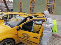 TOPLU ULAŞIM - Pazaryeri'nden Dezenfekte Çalışmaları Devam Ediyor