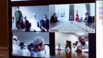 İLAÇ KULLANIMI - Sağlık Bakanı Koca, Kovid-19 Mesaisindeki Hekimler Ve Sağlık Çalışanlarıyla Görüştü Açıklaması