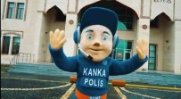 TOPLUM DESTEKLI POLISLIK - Siirt Emniyeti'nden 'Kanka Polis' Maskotuyla Çocuklara Evde Kal Mesajı