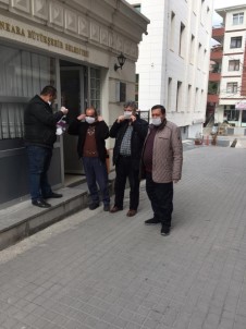 Şoför Esnafına Maske Ve Eldiven Dağıtıldı