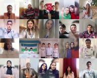 ARAŞTIRMA MERKEZİ - Yabancı Öğrencilerden 'Evde Kal' Mesajı