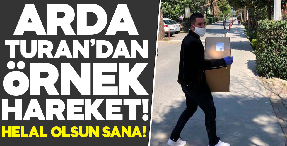 Arda Turan'dan örnek hareket!