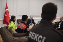 Bakan Soylu, Emniyet Teşkilatı'nı Makamında Kabul Etti