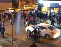 İstanbul'da Market Ve Fırın Kuyruğundaki Vatandaşlar Birbirine Girdi