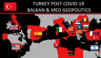 Koronavirüs yardımları zoruna giden Yunan gazeteci bu haritayla Türkiye ve Erdoğan'a saldırdı