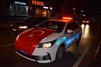 -Malatya'da Polislere Alkışlı Kutlama