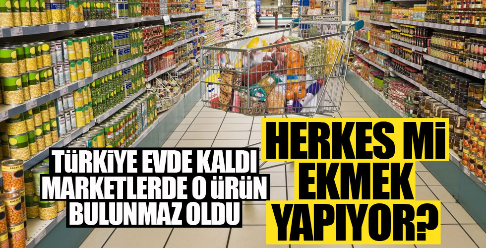 Marketlerde o ürün kalmadı!