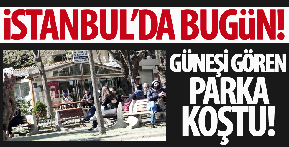 Parkta akılalmaz anlar!