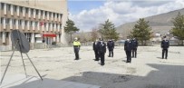 Pasinler'de Türk Polis Teşkilatı 175. Yılı Münasebetiyle Çelenk Sunumu Yapıldı Haberi