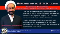 ABD, Hizbullah Komutanı Kawtharani'nin Başına 10 Milyon Dolar Ödül Koydu
