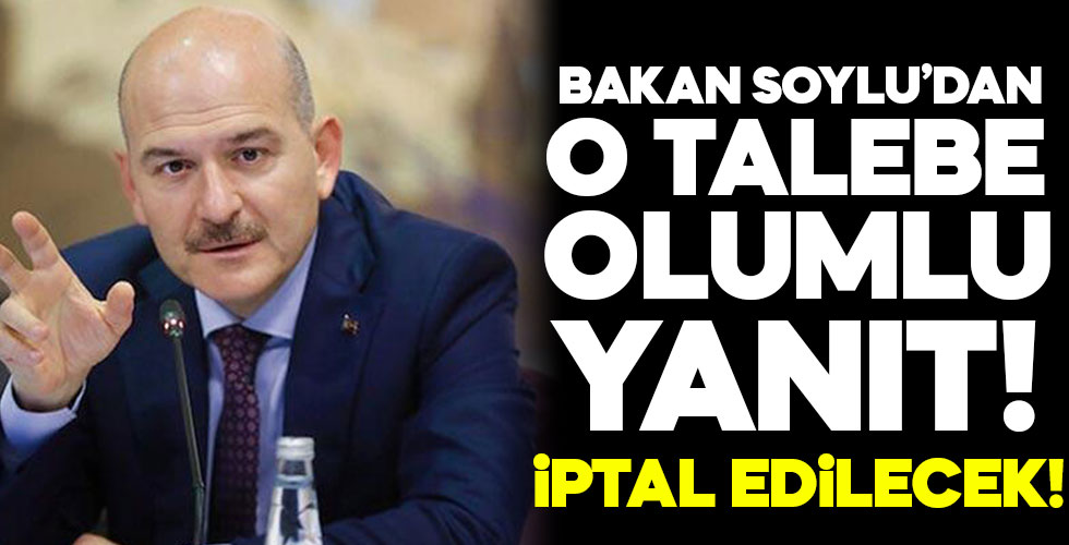 Bakan Soylu'dan Ömür Gedik'in talebine olumlu cevap!