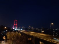 Boş Kalan 15 Temmuz Şehitler Köprüsü Havadan Görüntülendi