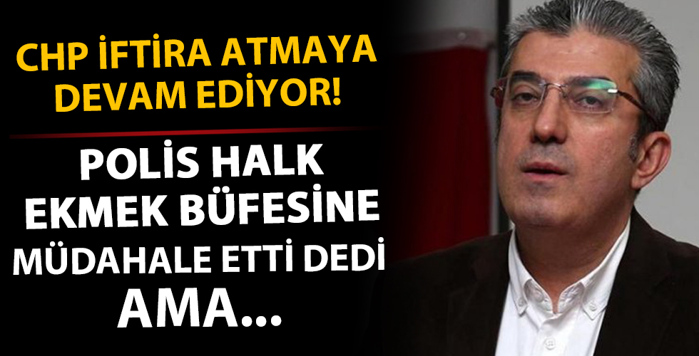 CHP İBB Meclis üyesi Gökhan Günaydın polise iftira attı!