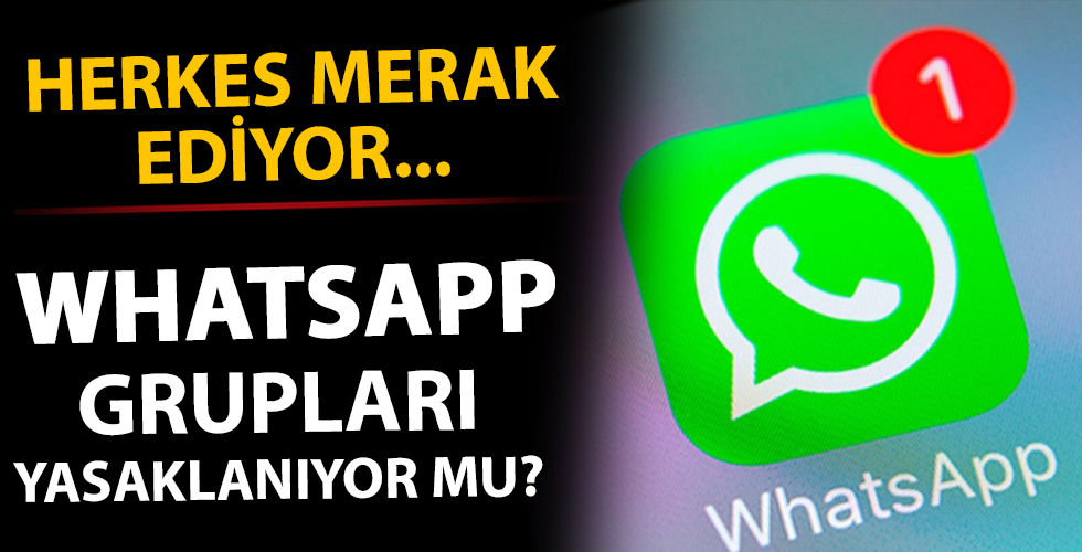 Herkes bu sorunun cevabını merak ediyor! WhatsApp grupları yasaklanacak mı?