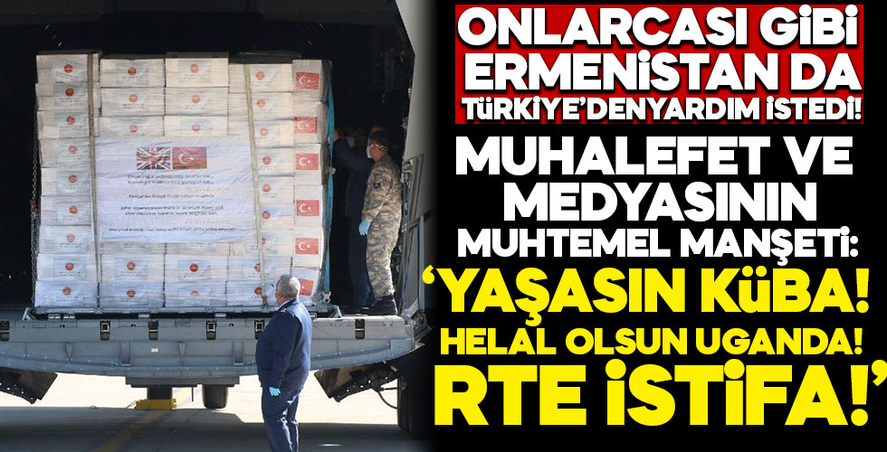 Onlarca ülke gibi onlarda Türkiye'den yardım istediler!