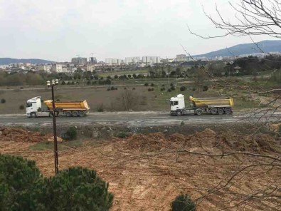 Sancaktepe'deki Pandemi Hastanesinin Yapımı Devam Ediyor