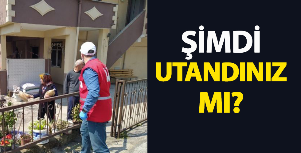 Şimdi utanmıyor musunuz?