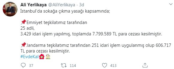 Kaç kişi yaşağa uymadı?