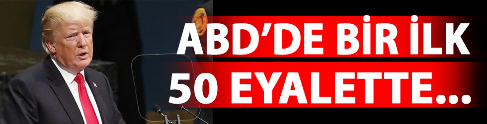 ABD tüm eyaletlerinde felaket ilan etti