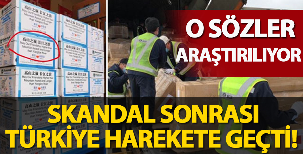 Çin'in skandal göndermesi sonrası Türkiye harekete geçti!