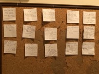 Samsun'da Sağlıkçı Aileye Moral Notları