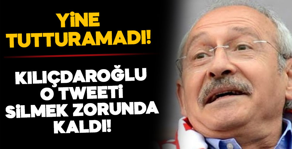 Soylu'nun istifası Kılıçdaroğlu’na tweet sildirdi