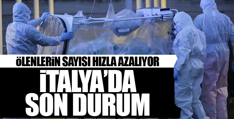 İtalya'da ölümler azalsa da hala çok yüksek!