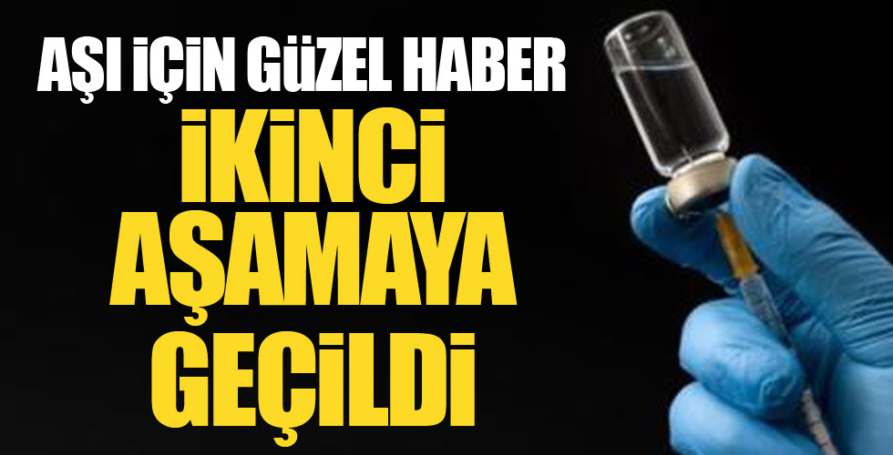 Korona aşısı için iyi haber!