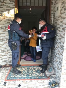 Minik Yağız Efe'nin Doğum Günü Pastası Jandarmadan