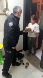 Polis Ekiplerinden 10 Yaşına Giren Emir Kağan'a 'Pasta' Sürprizi