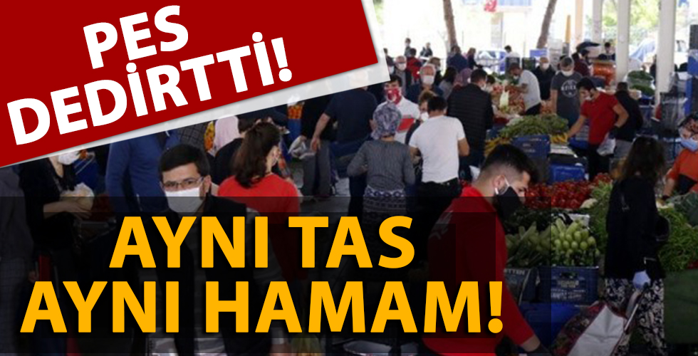 Sokağa çıkma yasağının bitmesinin ardından gelen görüntüler pes dedirtti!