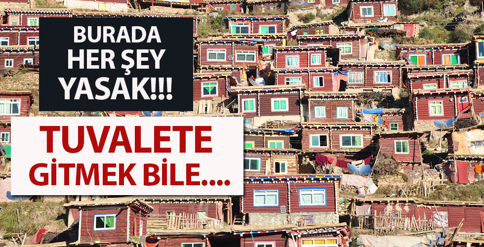 Tuvalete gitmek bile yasak! İşte o şehir...