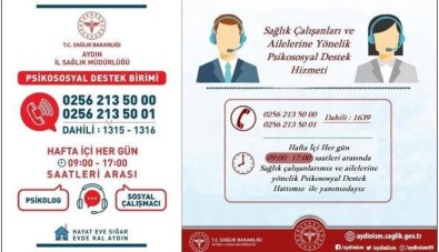 Aydın'da Psikososyal Destek Birimi'nden 17 Kişi Faydalandı