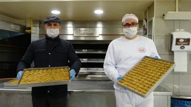 Başkanı Yıldız'dan Sağlık Çalışanlarına Baklava Jesti