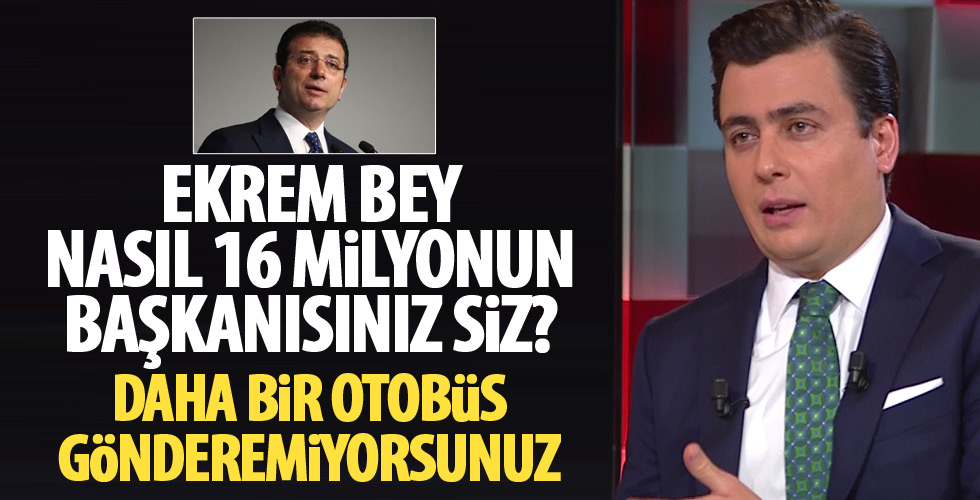 Osman Gökçek'ten İmamoğlu'na tepki!