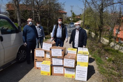 Sinop'ta Karantinaya Alınan Köylere Gıda Yardımı
