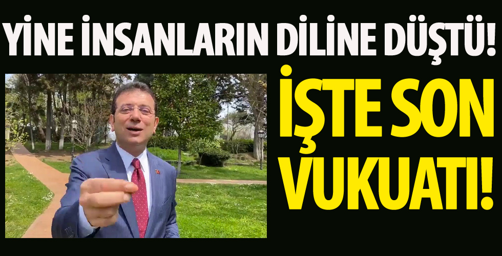 Ekrem İmamoğlu alay konusu oldu!