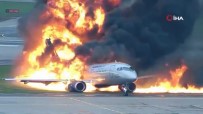 Rusya'da 41 Kişinin Öldüğü Uçak Kazasının Yeni Görüntüleri Ortaya Çıktı