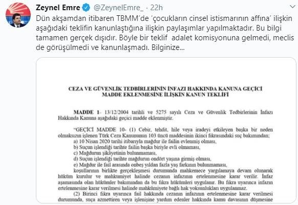 İşte 'Çocuklara cinsel istismara af' yalanını ortaya atan ve köpürten o isimler!