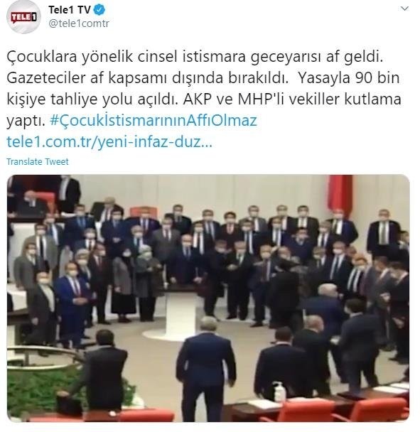 İşte 'Çocuklara cinsel istismara af' yalanını ortaya atan ve köpürten o isimler!