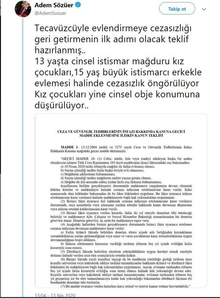 İşte 'Çocuklara cinsel istismara af' yalanını ortaya atan ve köpürten o isimler!