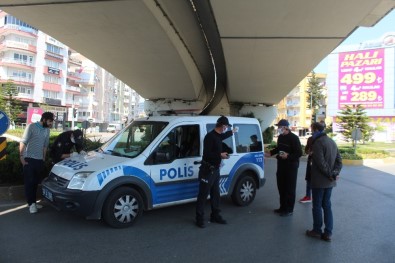 Antalya'da Sokağa Çıkan 955 Kişiye İdari İşlem