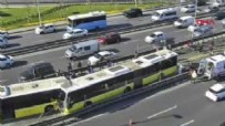 SAĞLIK EKİBİ - Avcılar'da iki metrobüs çarpıştı