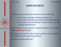 Bursa'da 3 Apartman Karantinada
