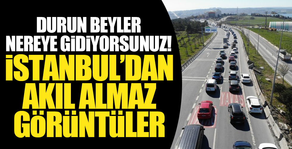İstanbul'da trafik kitlendi!